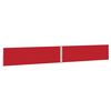 vidaXL Tenda Laterale Retrattile per Patio 170x1200 cm Rossa