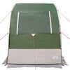 vidaXL Tenda con tetto Altro Verde e Nero 194 x 180 x 210 cm