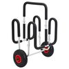 vidaXL Carrello SUP per 2 Tavole da Surf 90 kg in Alluminio
