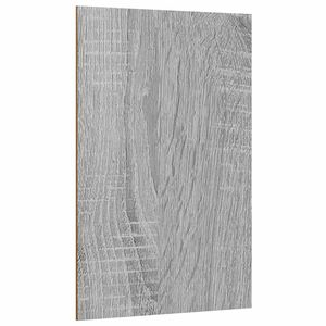 vidaXL Pannelli decorativi 12 pz Sonoma grigio 40 x 60 x 0,27 cm