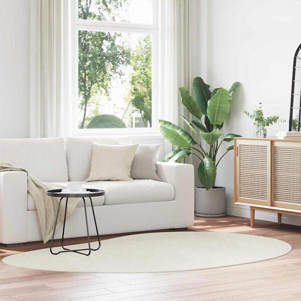 vidaXL Tappeti per area HUARTE Crema 160 x 230 cm Poliestere