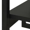 vidaXL Armadio Nero 90x40x213 cm Metallo e Legno Multistrato