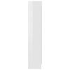vidaXL Libreria Bianco Lucido 82,5x30,5x150 cm in Legno Multistrato