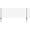 vidaXL Recinzione con Posto Grigio 0,8 x 50 m Acciaio e PVC
