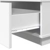 vidaXL Tavolino da salotto Bianco 95 x 55 x 31 cm Legno multistrato