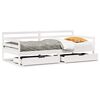 vidaXL Dormeuse con Cassetti 80x200 cm in Legno Massello di Pino