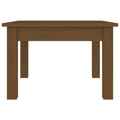 vidaXL Tavolino da Salotto Miele 45x45x30 cm Legno Massello di Pino