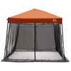 vidaXL Set di Tende da Campeggio 2 pz 6 persona Arancione