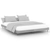 vidaXL Giroletto Grigio Sonoma 200x200 cm in Legno Multistrato