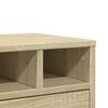 vidaXL Supporto Stampante Rovere Sonoma 40x32x22,5cm Legno Multistrato
