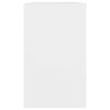 vidaXL Credenza Bianca 120x41x75 cm in Truciolato