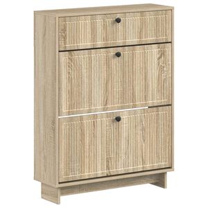 vidaXL Mobile per scarpe EDE 78 x 24 x 103 cm Legno ingegnerizzato
