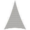 vidaXL Telo Ombra 5 x 7 x 7 m HDPE Triangolare Grigio chiaro e bianco