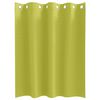 vidaXL Tende Blackout con Anelli 2 pcs Verde 140 x 140 cm Poliestere