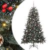 vidaXL Albero di Natale artificiale con 150 LED Verde 150 cm