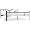 vidaXL Giroletto Nero in Metallo 200x200 cm