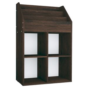 vidaXL Portariviste per Bambini Rovere Fumo 71x30x114 cm Multistrato