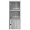 vidaXL Libreria Grigio Sonoma 31x24x77 cm in Legno Multistrato