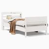 vidaXL Letto senza Materasso Bianco 90x200 cm Legno Massello di Pino