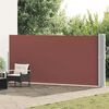 vidaXL Tenda Laterale Retrattile per Patio 170x1200 cm Marrone