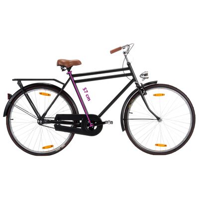 vidaXL Bicicletta Olandese 28 pollici Telaio 57 cm da Donna