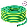 vidaXL Tubo da Giardino 5-Ply Verde e Giallo 1 / 2'' 10 m PVC