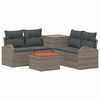 vidaXL Set di divani 6 pz Grigio e Grigio Scuro