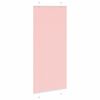 vidaXL Tenda Plissettata Rosa 85x200 cm Larghezza Tessuto 84,4 cm