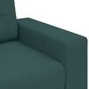 vidaXL Divano Divanetto Verde Scuro 160x77x82 cm in Tessuto
