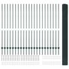 vidaXL Recinzione con Posto Verde 1,5 x 50 m Acciaio e PVC