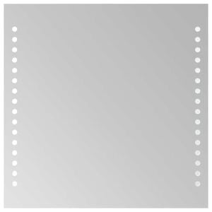 vidaXL Specchio da Bagno con Luci LED 30x30 cm