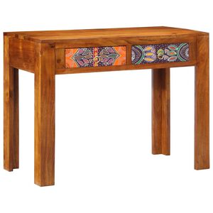 vidaXL Scrivania con cassetto Marrone 100 x 50 x 75 cm