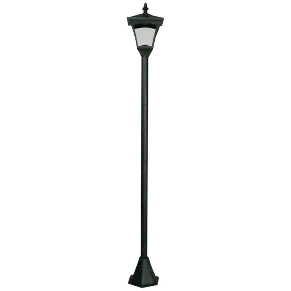 Luxform Lampione Solare a LED da Giardino Casablanca Nero 31159