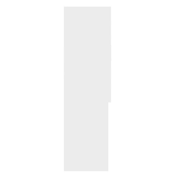 vidaXL Mobile per Lavatrice Bianco 70,5x25,5x90 cm