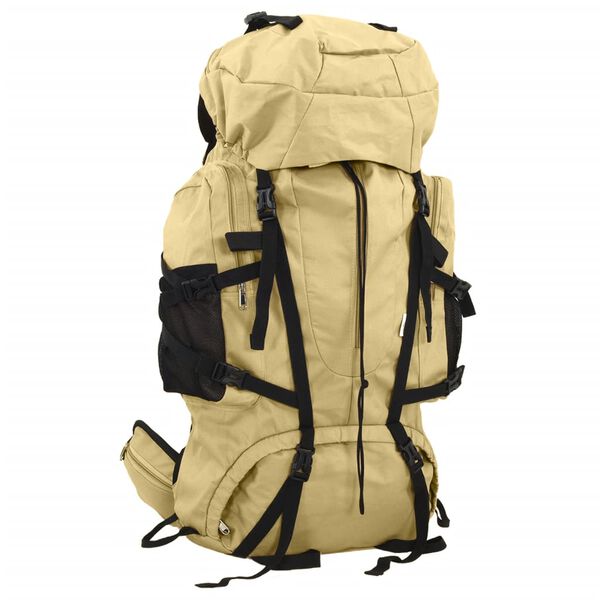 vidaXL Zaino da Trekking Cachi 80 L in Tessuto Oxford