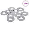 vidaXL Rondelle 11842 pcs Argento Ferro