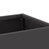 vidaXL Focolare Nero 60 x 35 x 100 cm Acciaio