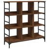 vidaXL Credenza Rovere Marrone 102x32x103,5 cm in Legno Multistrato