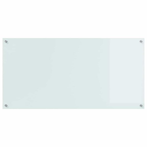 vidaXL Rivestimento da Cucina Bianco 120 x 60 x 0.6 cm vetro temperato