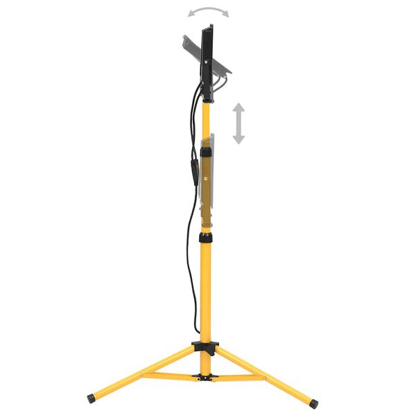 vidaXL Faretto a LED con Treppiede 2x100 W Bianco Freddo