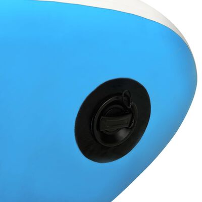 vidaXL Set Tavola Gonfiabile da SUP 320x76x15 cm Blu