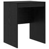 vidaXL Scrivania con cassetto 2 pcs Rovere Nero