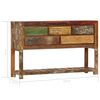 vidaXL Credenza 120x30x75 cm Legno Massello di Recupero