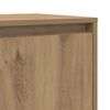 vidaXL Credenza 2 pcs Rovere artigianale 70 x 41 x 75 cm