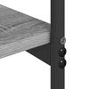 vidaXL Tavolo consolle Grigio Sonoma 101 x 35 x 80,5 cm