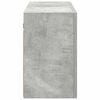 vidaXL Armadietto da Bagno Grigio Cemento 100x25x40 cm in Truciolato