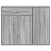 vidaXL Credenza Grigio Sonoma 88x30x70 cm in Legno Ingegnerizzato