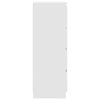 vidaXL Credenza Bianca 60x35x98,5 cm in Legno Multistrato