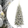 vidaXL Albero di Natale artificiale Bianco 120 cm