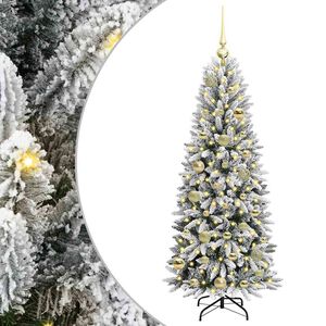 vidaXL Albero di Natale artificiale Bianco 120 cm